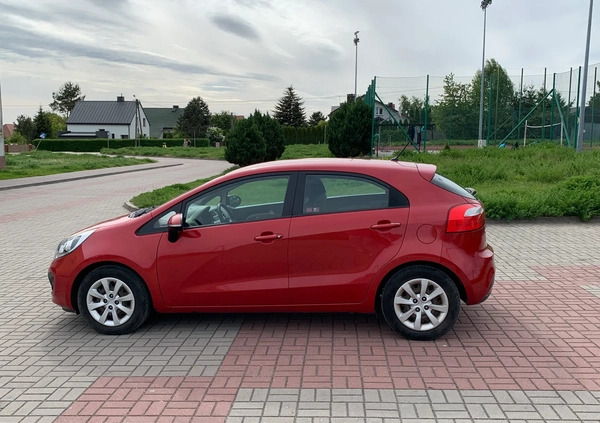 Kia Rio cena 28700 przebieg: 106320, rok produkcji 2011 z Ząbkowice Śląskie małe 154